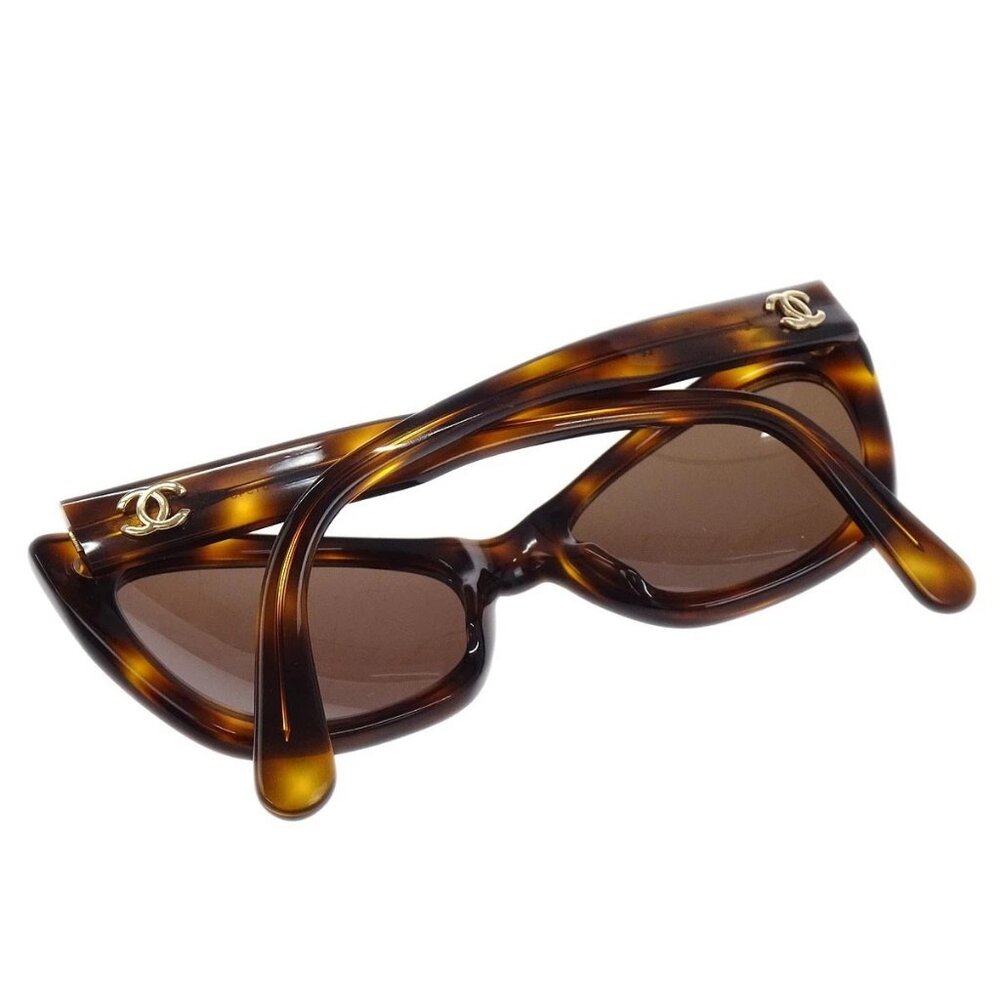 Chanel Sunglasses Eyewear Brown Small Good 01943 91235 186919 - Picture 6 of 7